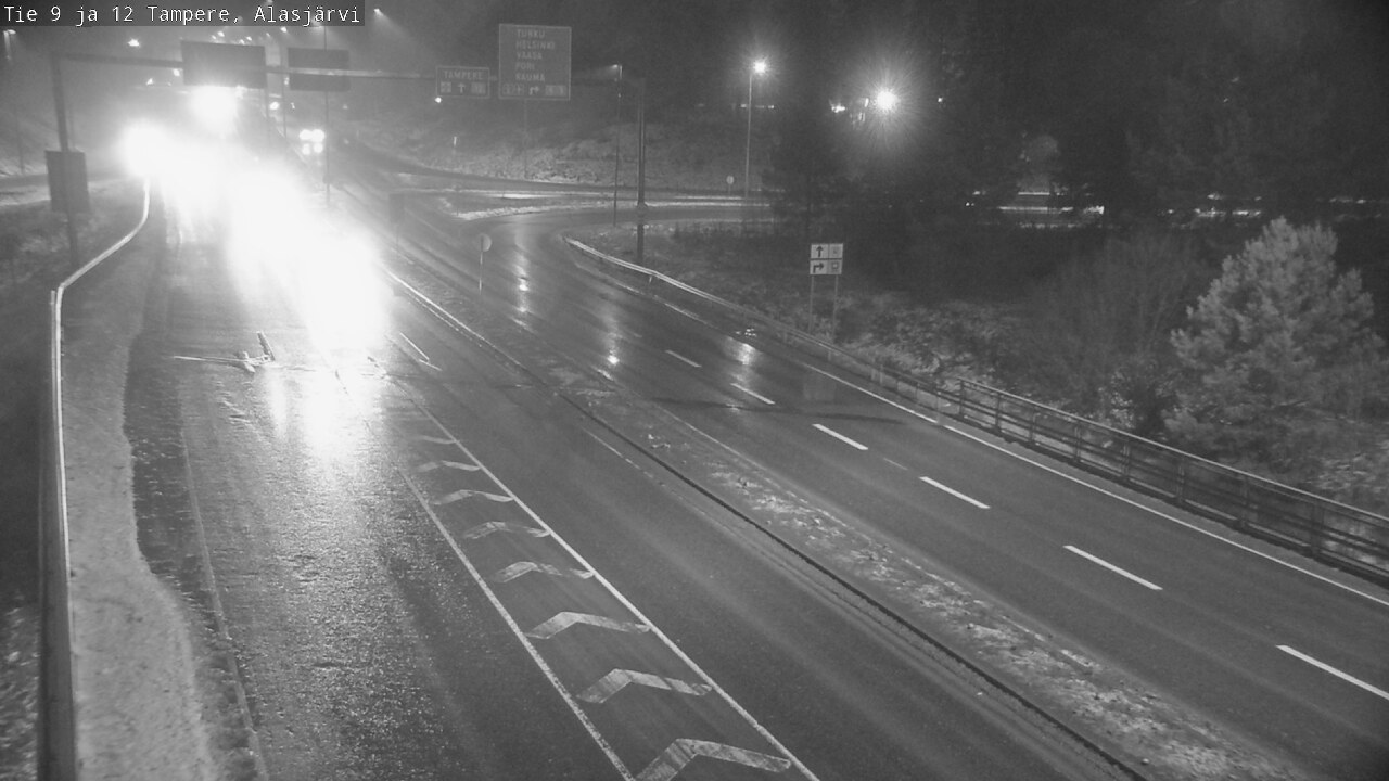Weather Camera Image Väg 12 Tammerfors, Alasjärvi, Tampere, Pirkanmaa