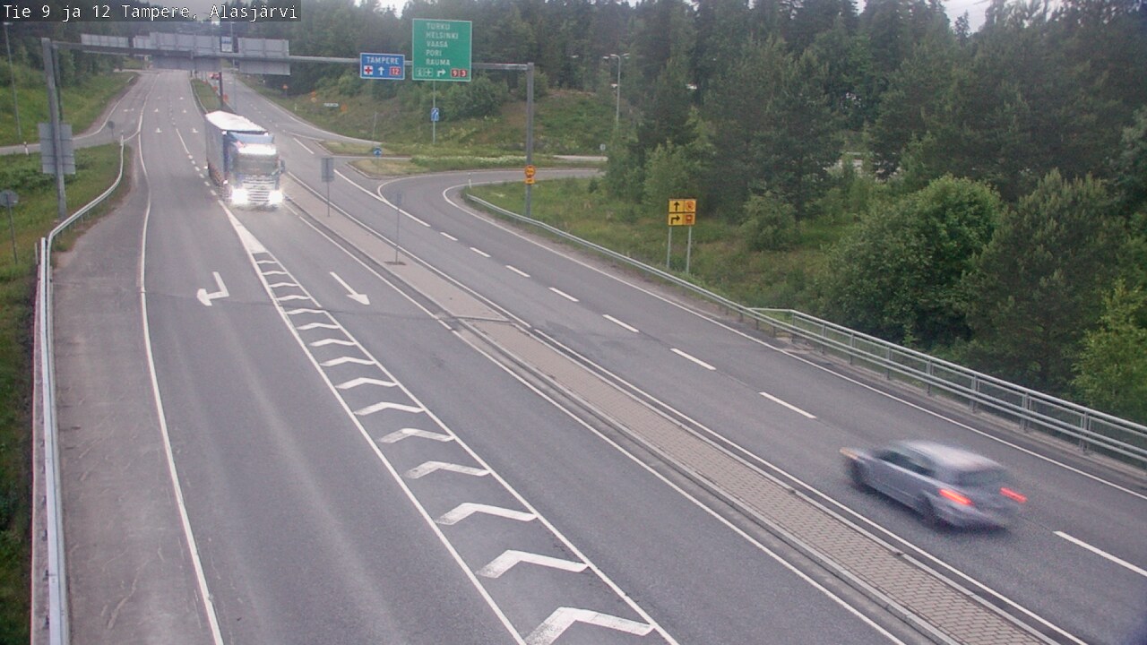 Kelikamerat Kuva Tie 12 Tampere, Alasjärvi, Tampere, Pirkanmaa
