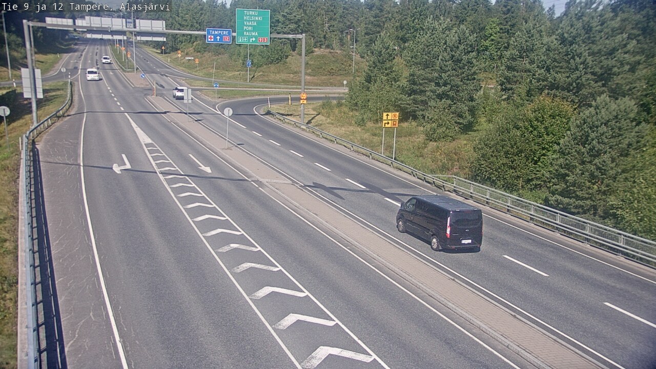 Kelikamerat Kuva Tie 12 Tampere, Alasjärvi, Tampere, Pirkanmaa