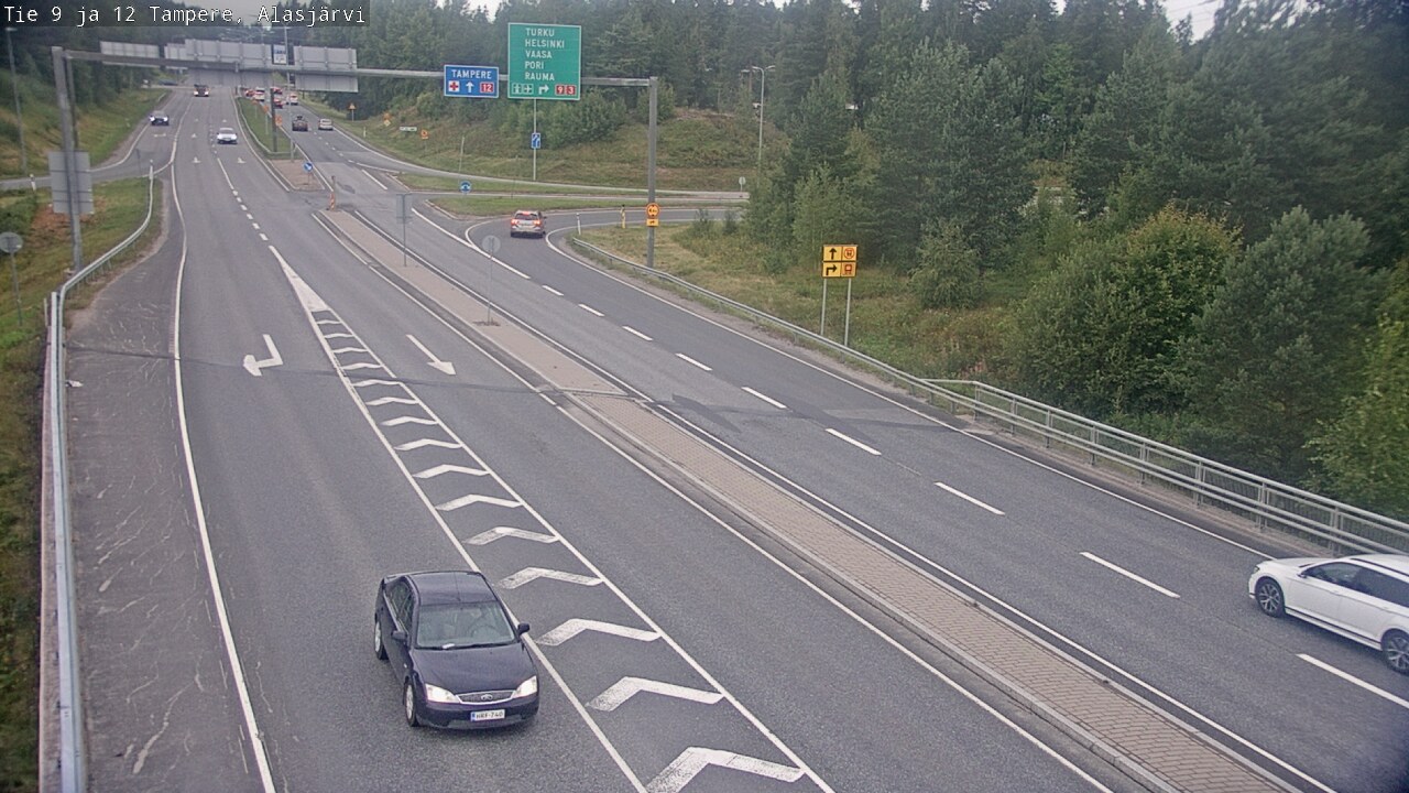 Weather Camera Image Road 12 Tampere, Alasjärvi, Tampere, Pirkanmaa