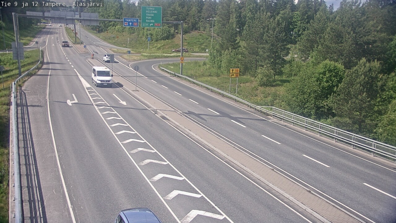 Kelikamerat Kuva Tie 12 Tampere, Alasjärvi, Tampere, Pirkanmaa