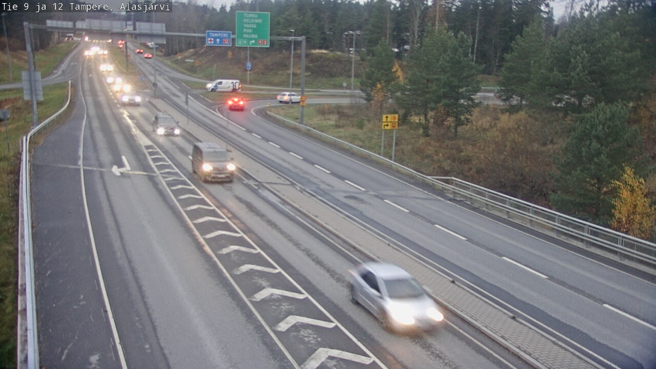 Kelikamerat Kuva Tie 12 Tampere, Alasjärvi, Tampere, Pirkanmaa