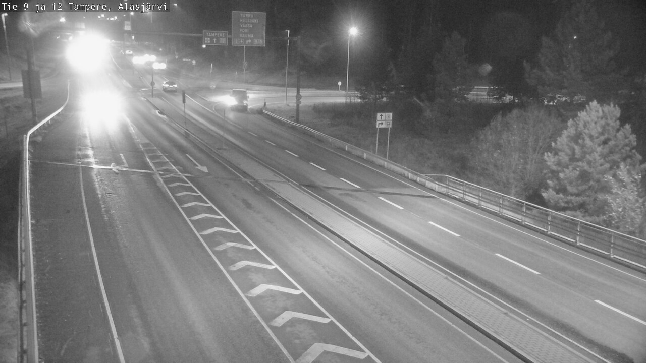 Kelikamerat Kuva Tie 12 Tampere, Alasjärvi, Tampere, Pirkanmaa