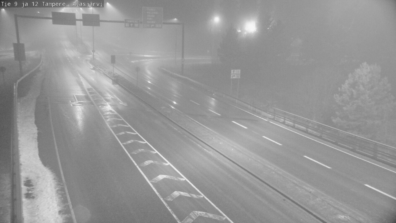 Weather Camera Image Väg 12 Tammerfors, Alasjärvi, Tampere, Pirkanmaa