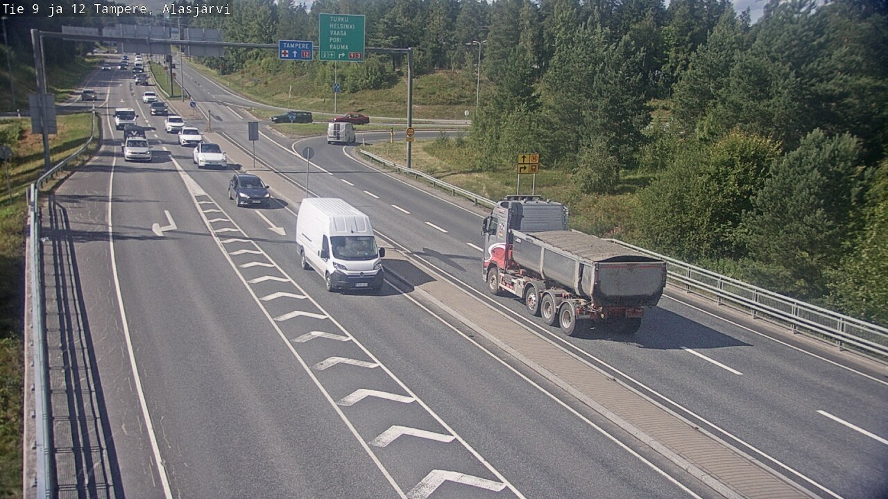 Kelikamerat Kuva Tie 12 Tampere, Alasjärvi, Tampere, Pirkanmaa
