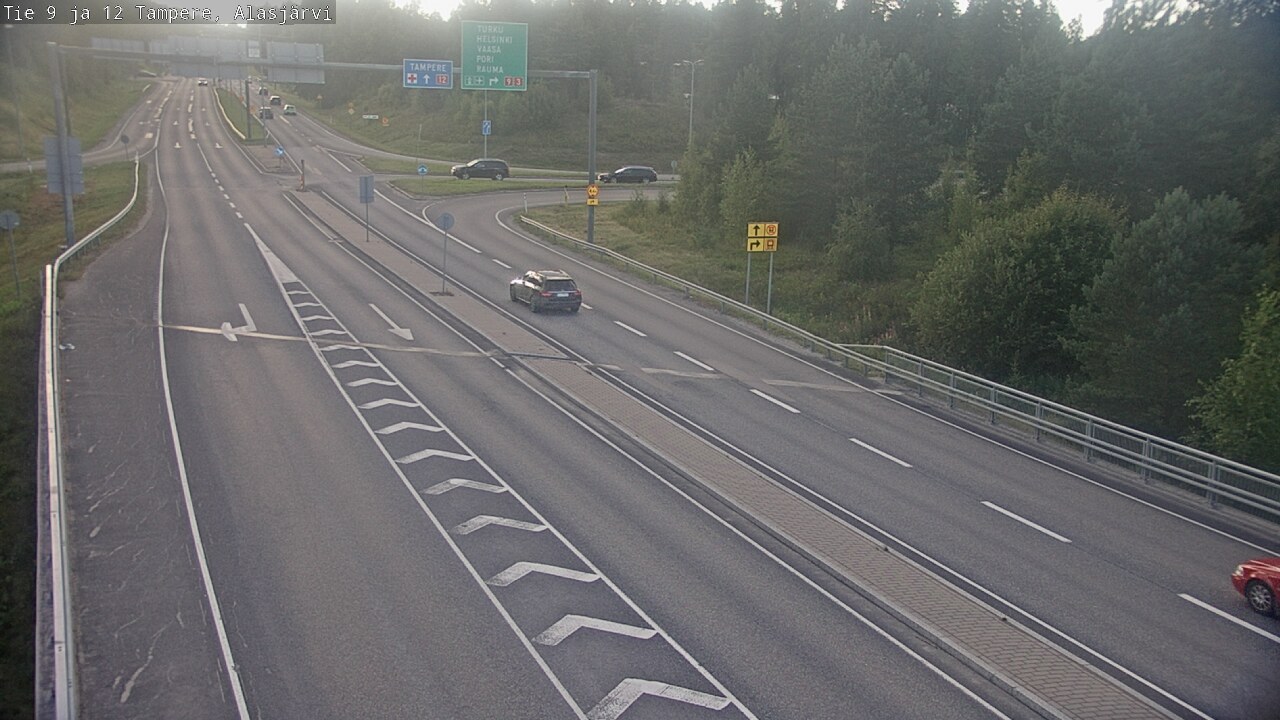 Kelikamerat Kuva Tie 12 Tampere, Alasjärvi, Tampere, Pirkanmaa