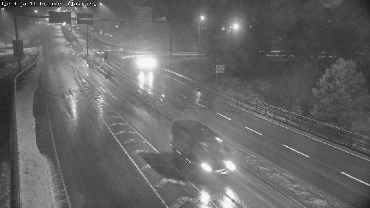 Weather Camera Image Väg 12 Tammerfors, Alasjärvi, Tampere, Pirkanmaa