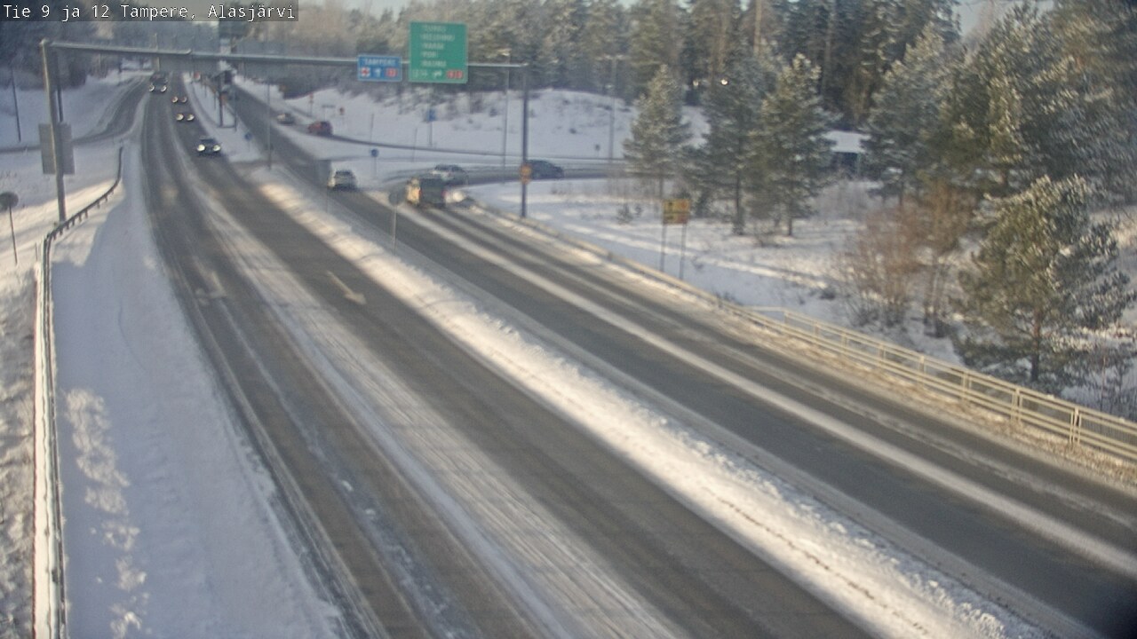 Kelikamerat Kuva Tie 12 Tampere, Alasjärvi, Tampere, Pirkanmaa