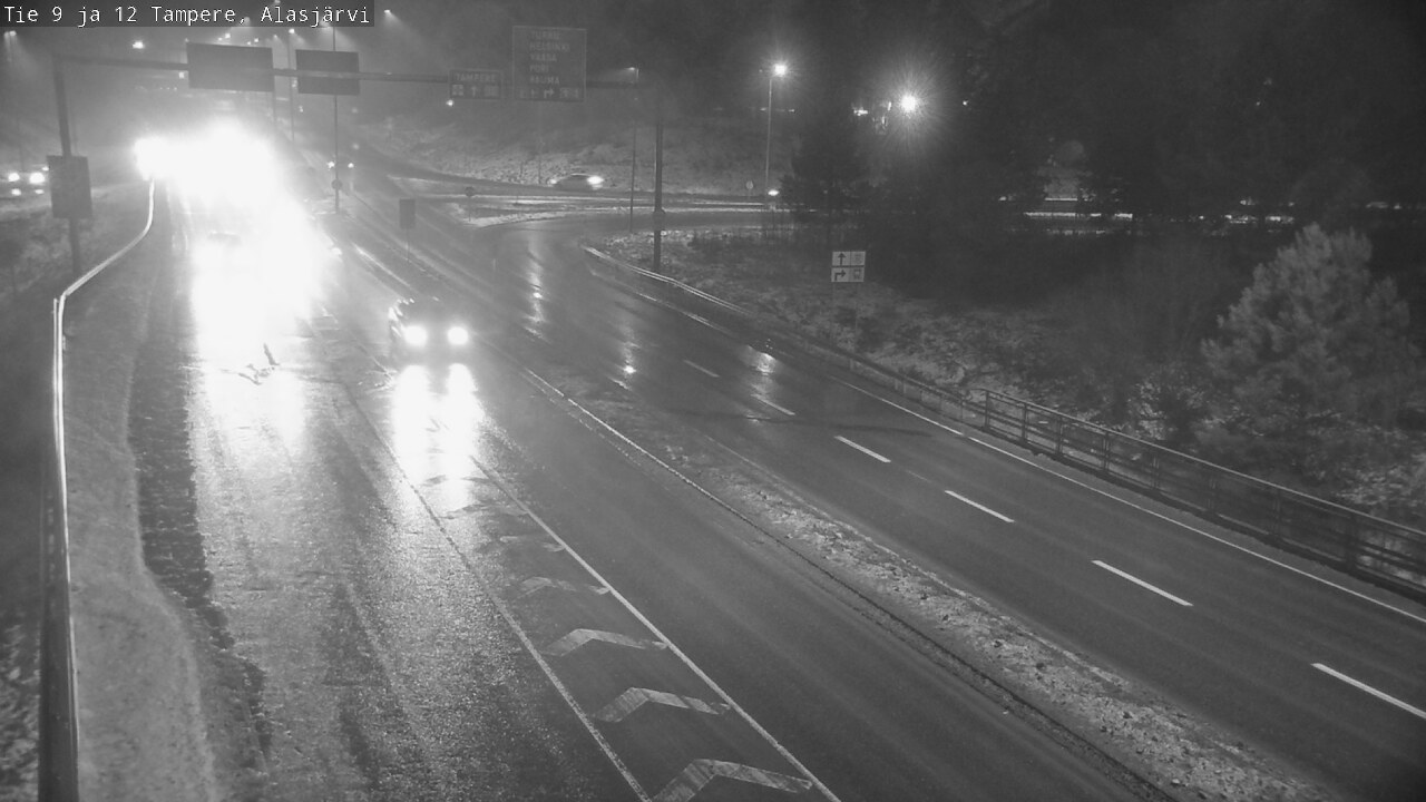 Weather Camera Image Väg 12 Tammerfors, Alasjärvi, Tampere, Pirkanmaa