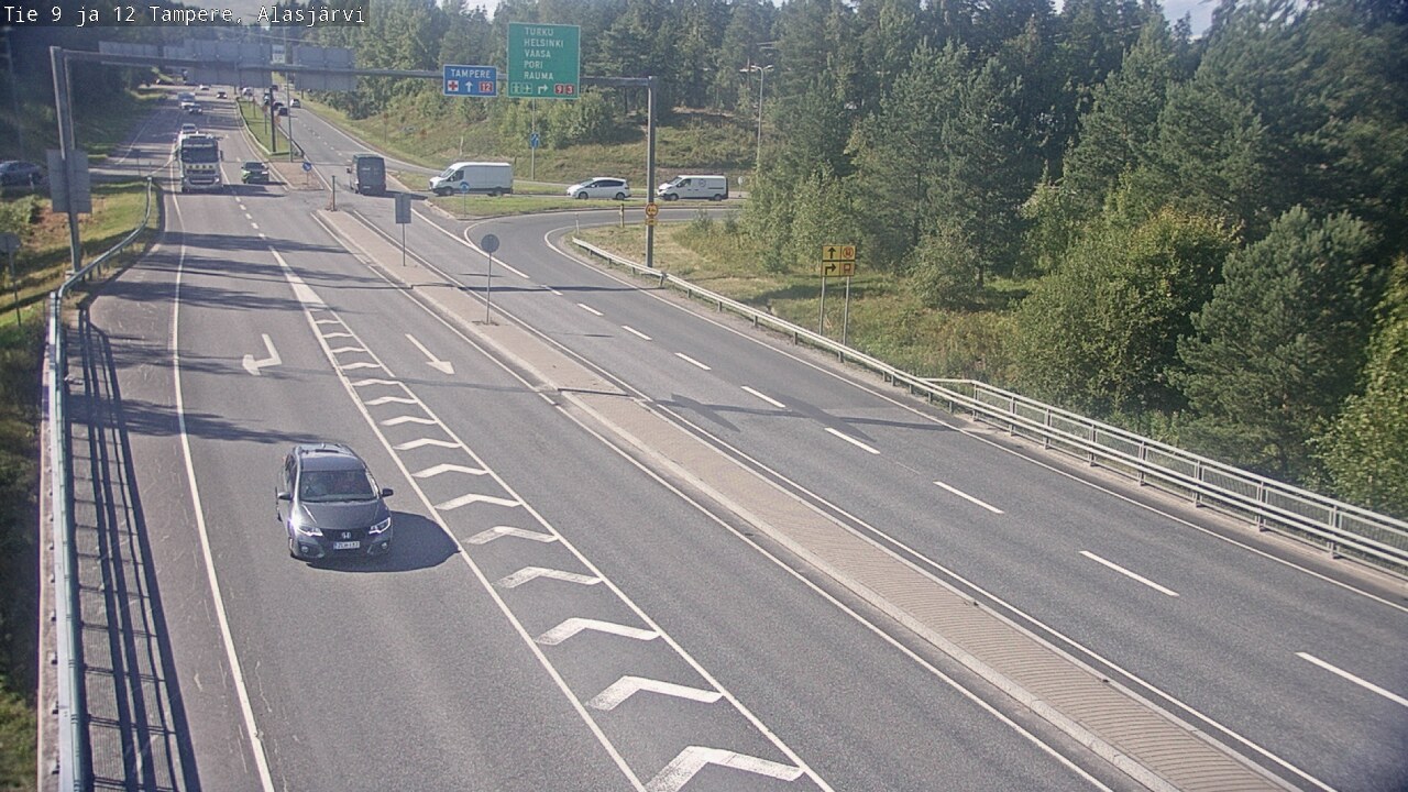 Kelikamerat Kuva Tie 12 Tampere, Alasjärvi, Tampere, Pirkanmaa