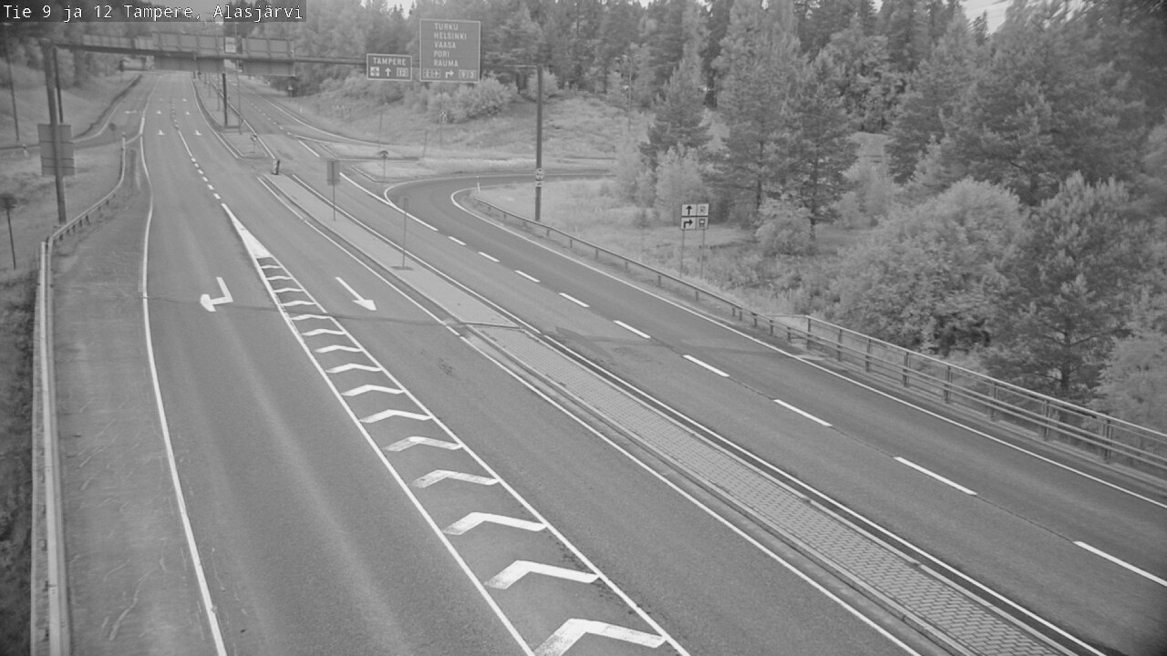 Kelikamerat Kuva Tie 12 Tampere, Alasjärvi, Tampere, Pirkanmaa