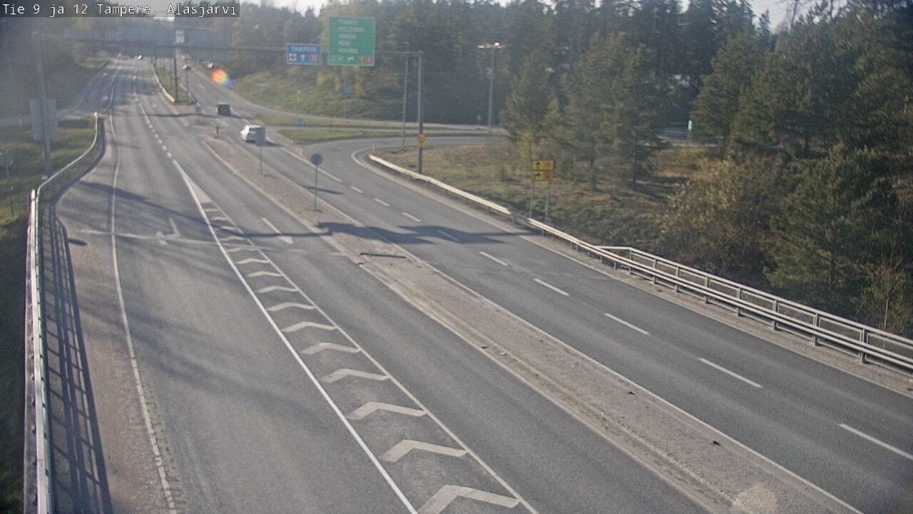 Kelikamerat Kuva Tie 12 Tampere, Alasjärvi, Tampere, Pirkanmaa