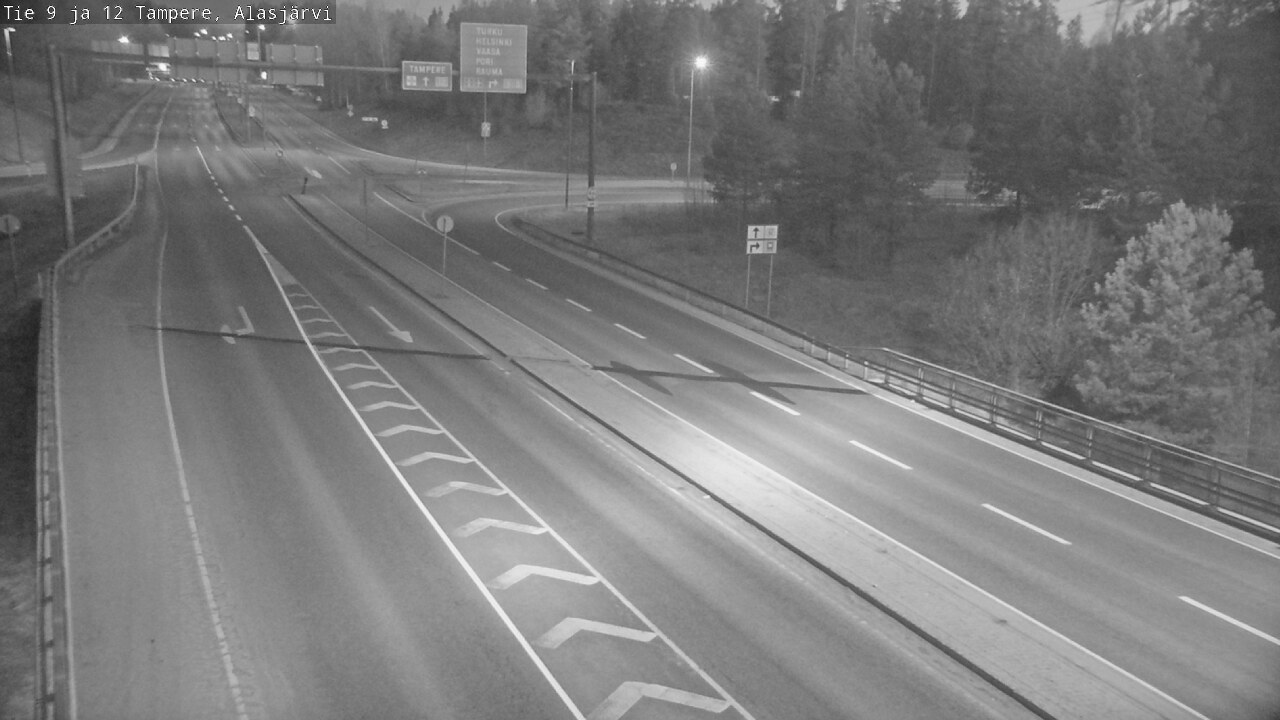 Kelikamerat Kuva Tie 12 Tampere, Alasjärvi, Tampere, Pirkanmaa