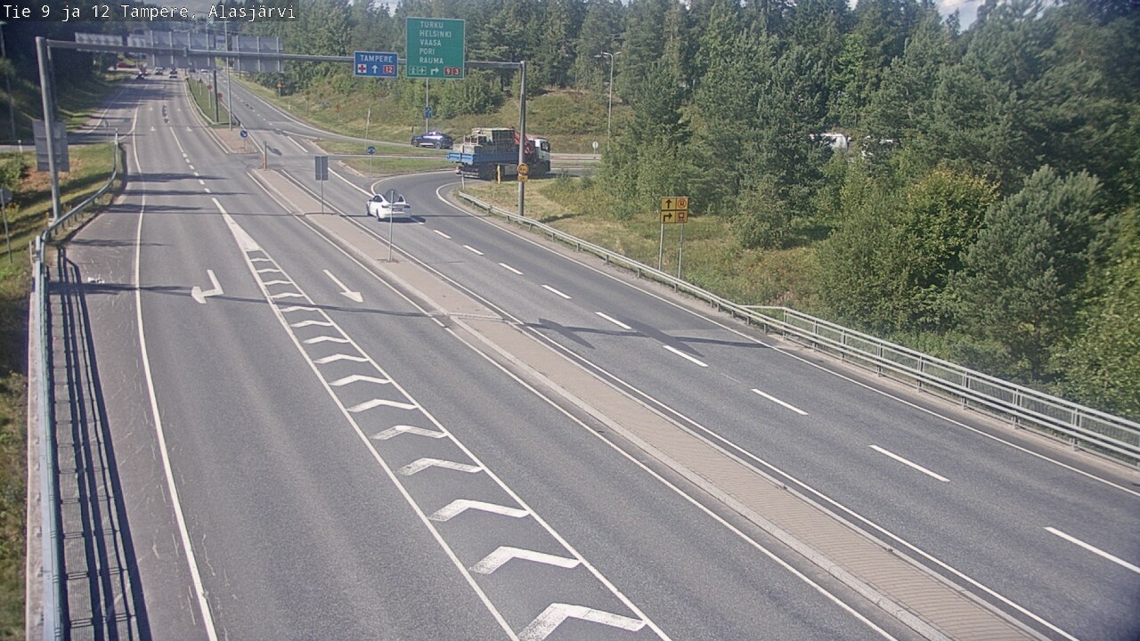 Kelikamerat Kuva Tie 12 Tampere, Alasjärvi, Tampere, Pirkanmaa
