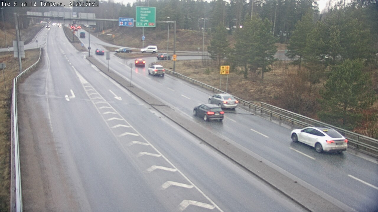 Kelikamerat Kuva Tie 12 Tampere, Alasjärvi, Tampere, Pirkanmaa