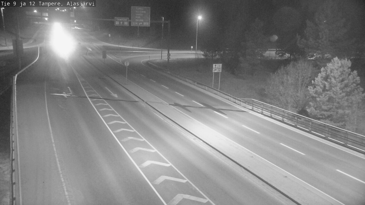 Kelikamerat Kuva Tie 12 Tampere, Alasjärvi, Tampere, Pirkanmaa