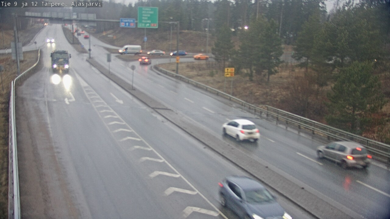 Kelikamerat Kuva Tie 12 Tampere, Alasjärvi, Tampere, Pirkanmaa