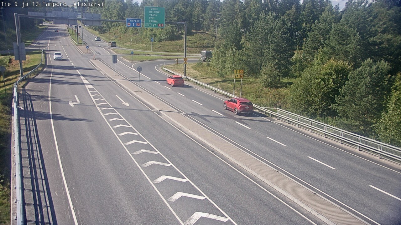Kelikamerat Kuva Tie 12 Tampere, Alasjärvi, Tampere, Pirkanmaa