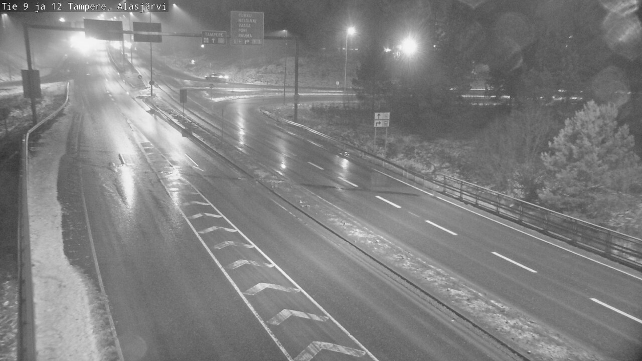 Weather Camera Image Väg 12 Tammerfors, Alasjärvi, Tampere, Pirkanmaa