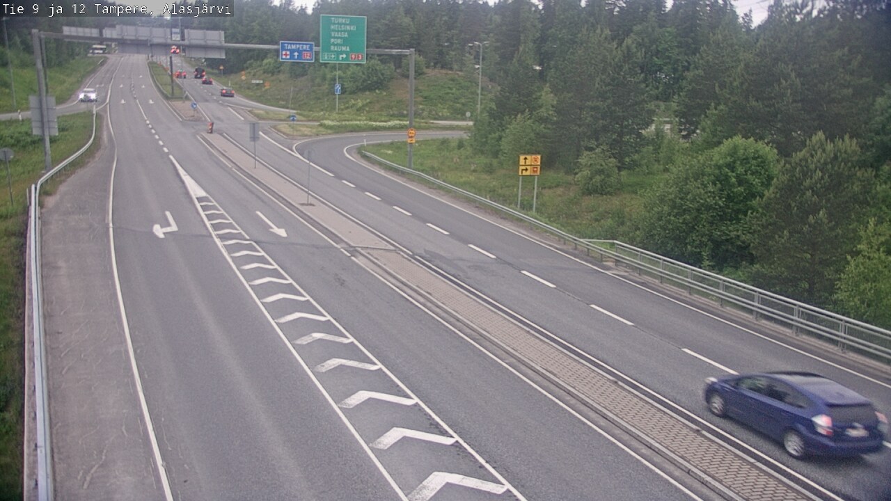 Kelikamerat Kuva Tie 12 Tampere, Alasjärvi, Tampere, Pirkanmaa