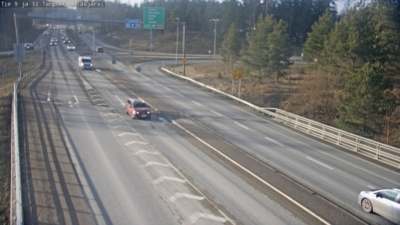 Kelikamerat Kuva Tie 12 Tampere, Alasjärvi, Tampere, Pirkanmaa