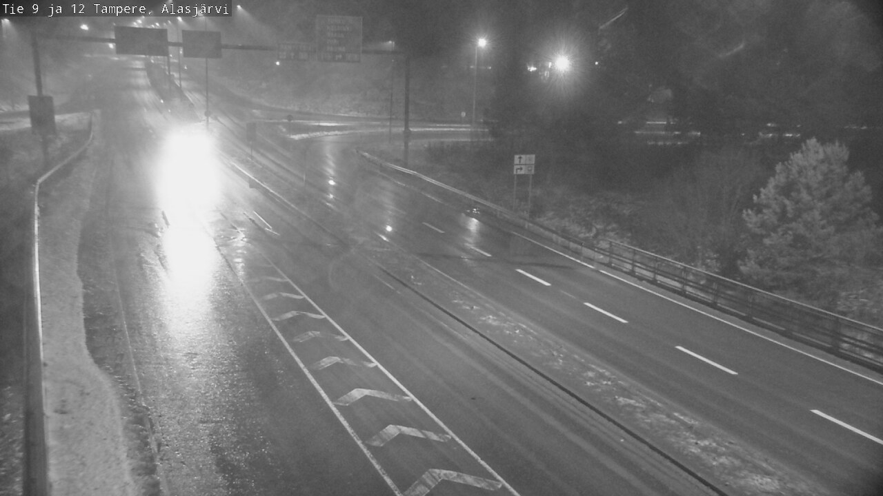 Weather Camera Image Väg 12 Tammerfors, Alasjärvi, Tampere, Pirkanmaa