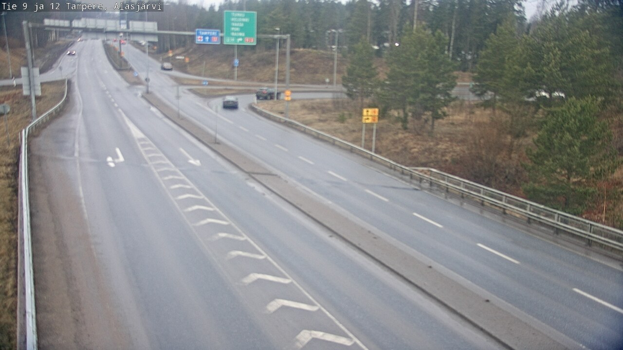 Kelikamerat Kuva Tie 12 Tampere, Alasjärvi, Tampere, Pirkanmaa