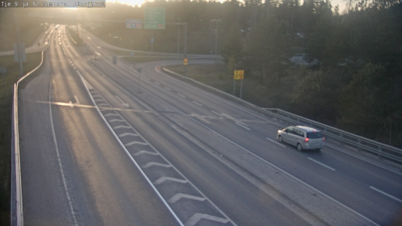 Kelikamerat Kuva Tie 12 Tampere, Alasjärvi, Tampere, Pirkanmaa