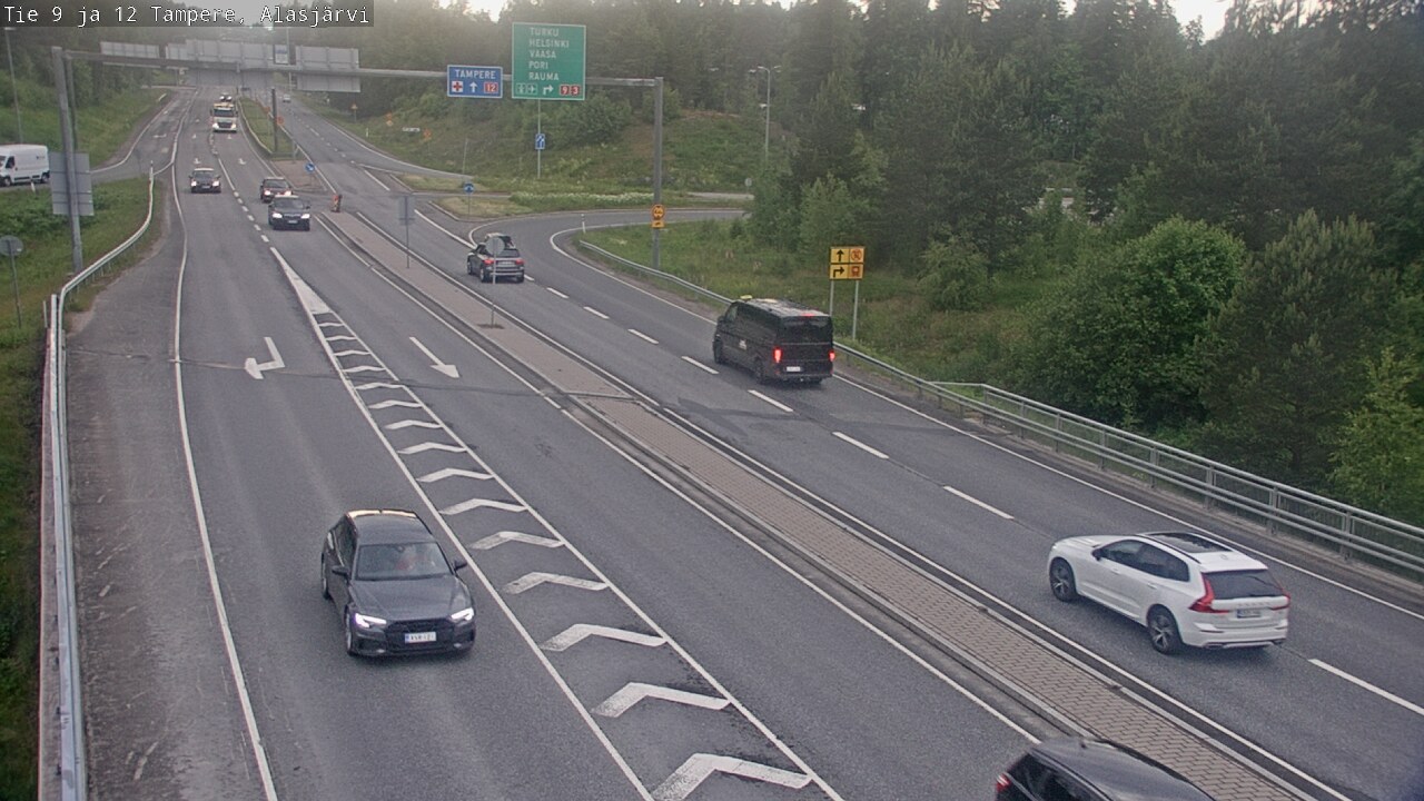 Kelikamerat Kuva Tie 12 Tampere, Alasjärvi, Tampere, Pirkanmaa