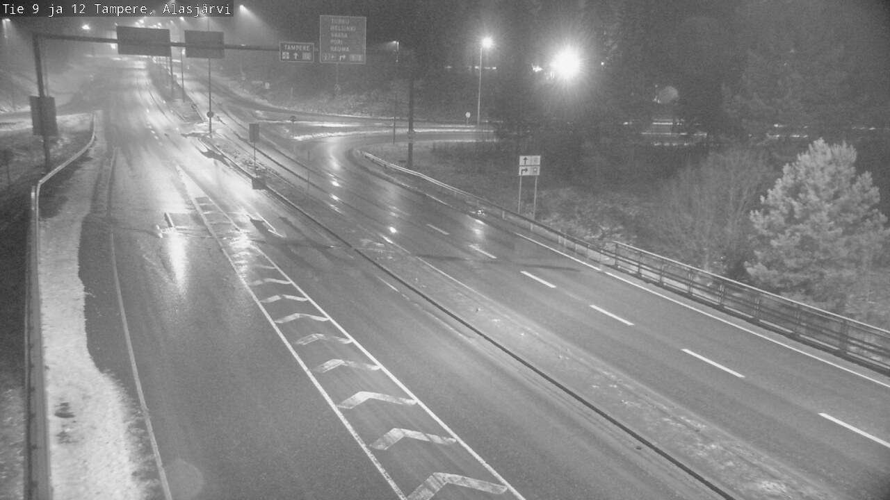 Weather Camera Image Väg 12 Tammerfors, Alasjärvi, Tampere, Pirkanmaa