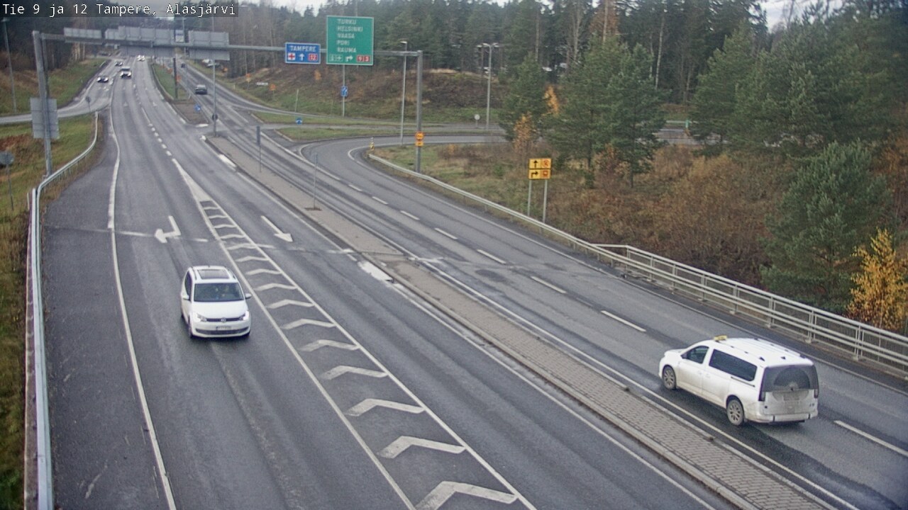 Kelikamerat Kuva Tie 12 Tampere, Alasjärvi, Tampere, Pirkanmaa