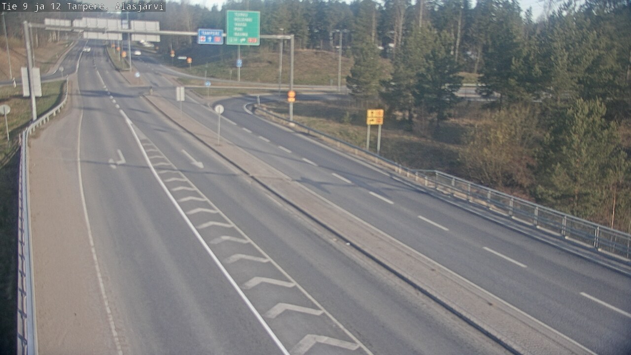 Kelikamerat Kuva Tie 12 Tampere, Alasjärvi, Tampere, Pirkanmaa