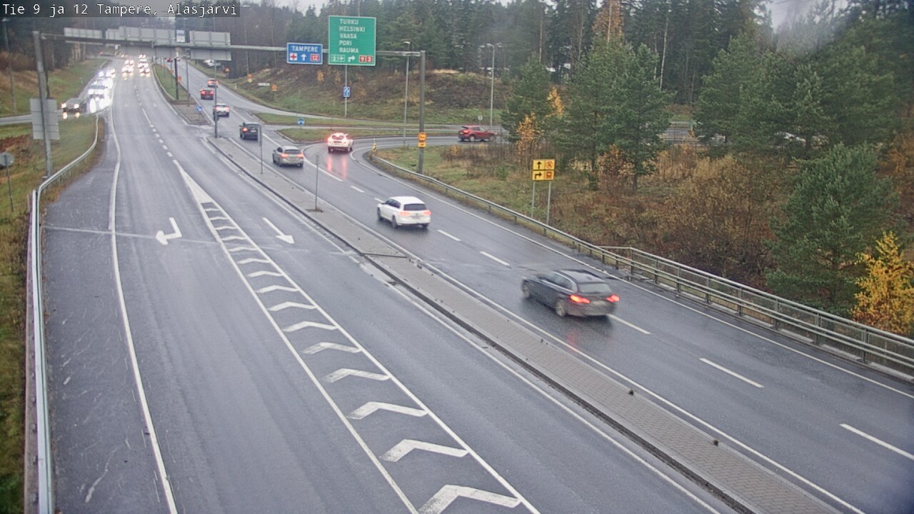 Kelikamerat Kuva Tie 12 Tampere, Alasjärvi, Tampere, Pirkanmaa