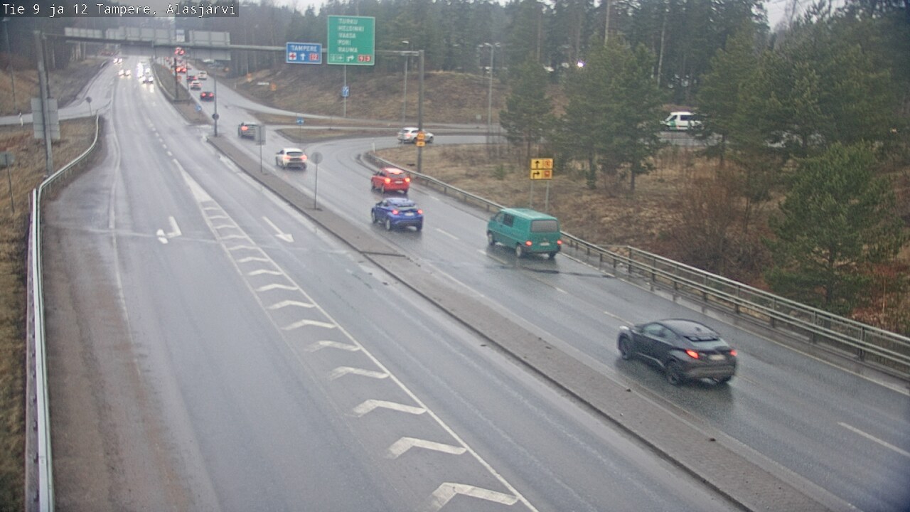 Kelikamerat Kuva Tie 12 Tampere, Alasjärvi, Tampere, Pirkanmaa