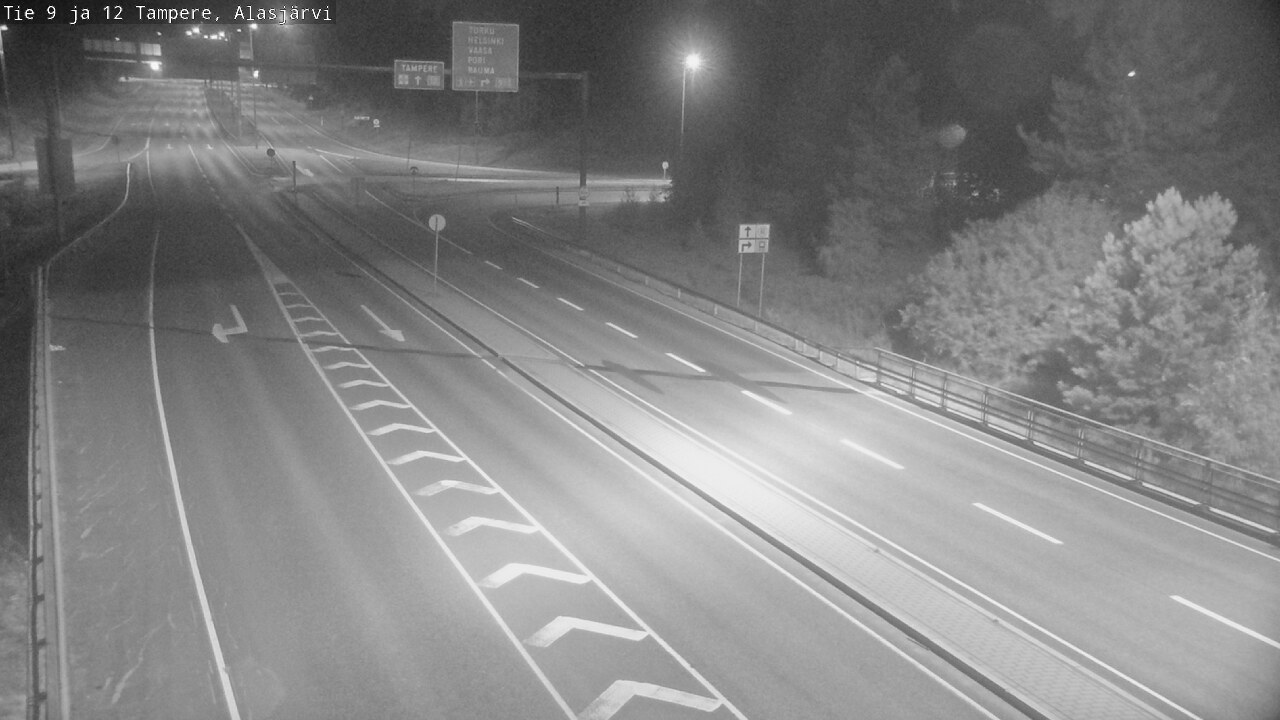 Kelikamerat Kuva Tie 12 Tampere, Alasjärvi, Tampere, Pirkanmaa