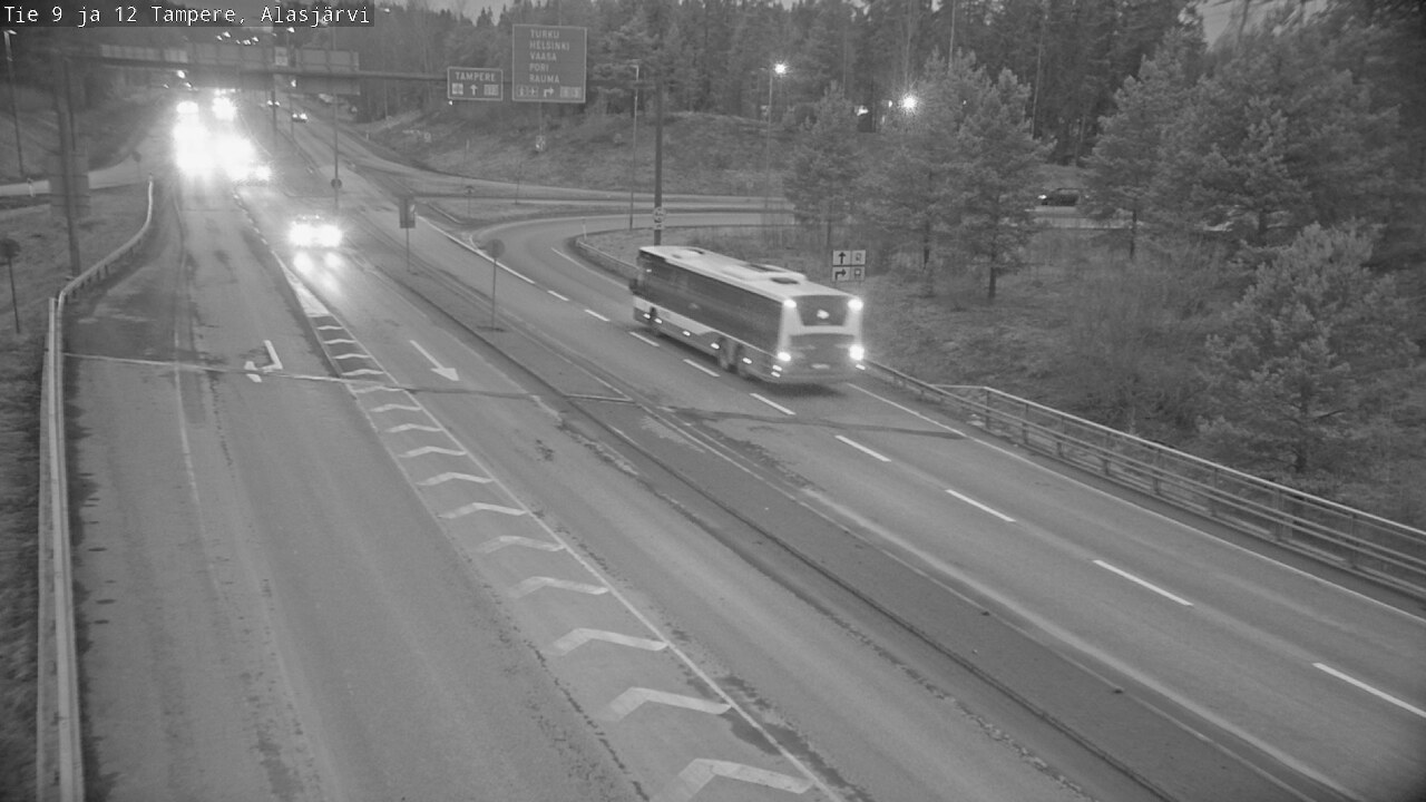 Kelikamerat Kuva Tie 12 Tampere, Alasjärvi, Tampere, Pirkanmaa