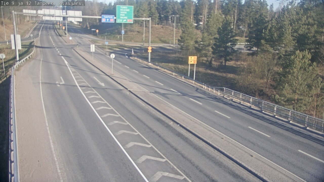 Kelikamerat Kuva Tie 12 Tampere, Alasjärvi, Tampere, Pirkanmaa