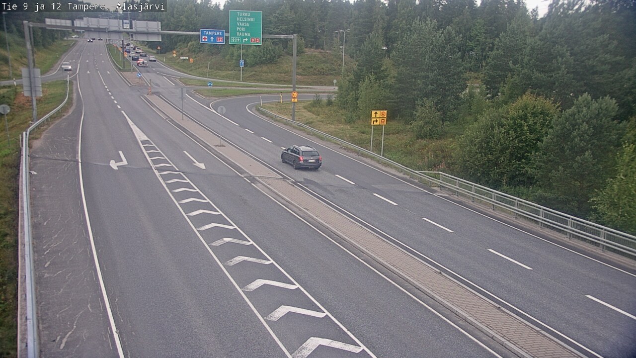 Weather Camera Image Road 12 Tampere, Alasjärvi, Tampere, Pirkanmaa