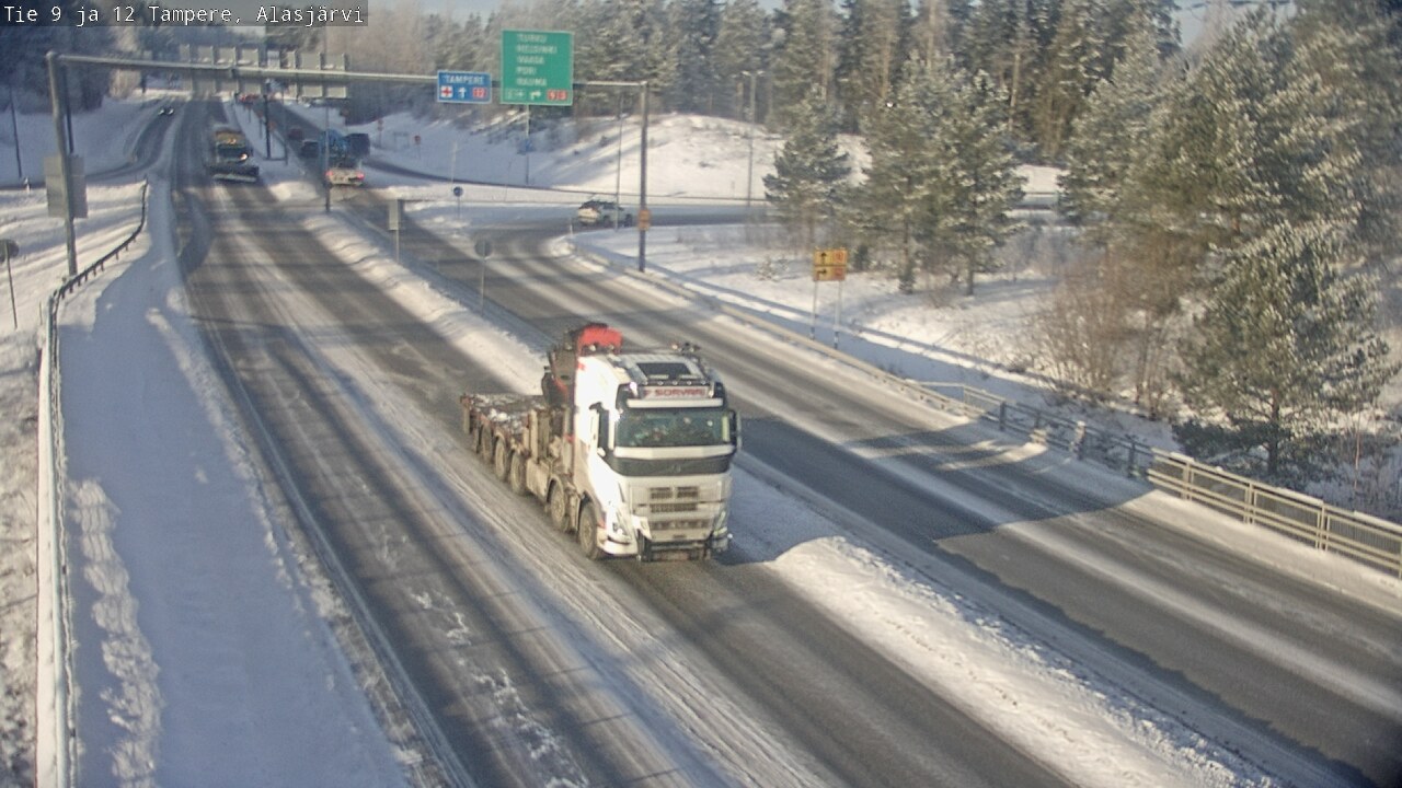 Kelikamerat Kuva Tie 12 Tampere, Alasjärvi, Tampere, Pirkanmaa