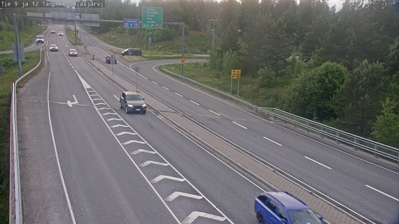 Kelikamerat Kuva Tie 12 Tampere, Alasjärvi, Tampere, Pirkanmaa