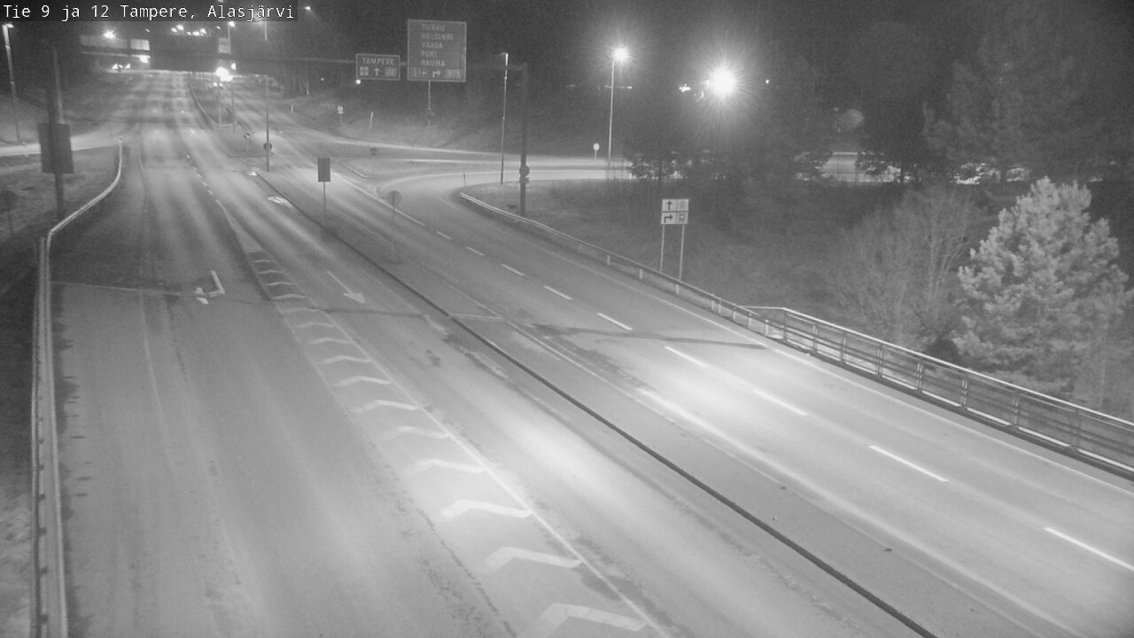 Kelikamerat Kuva Tie 12 Tampere, Alasjärvi, Tampere, Pirkanmaa