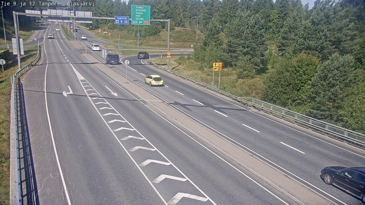 Kelikamerat Kuva Tie 12 Tampere, Alasjärvi, Tampere, Pirkanmaa