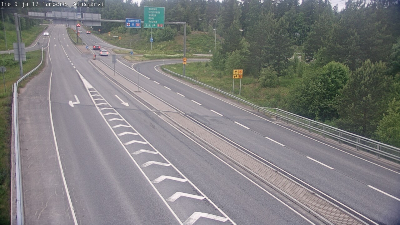 Kelikamerat Kuva Tie 12 Tampere, Alasjärvi, Tampere, Pirkanmaa