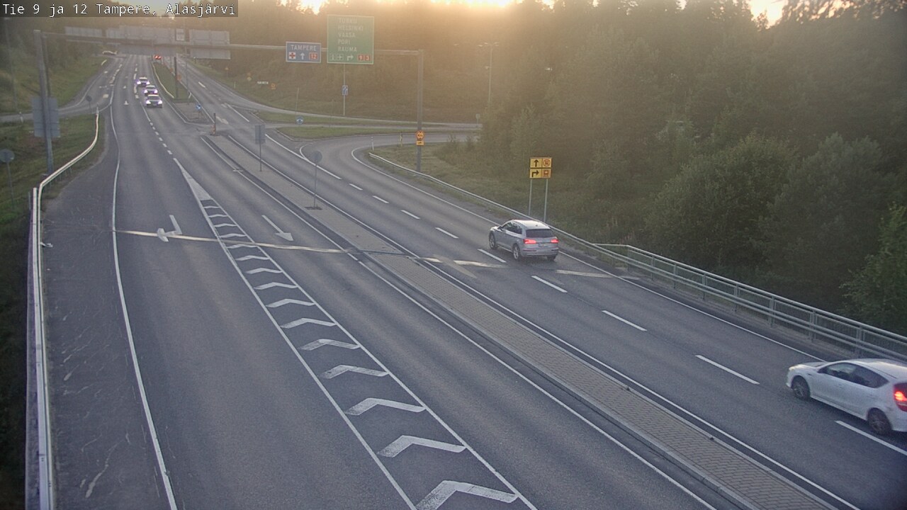 Kelikamerat Kuva Tie 12 Tampere, Alasjärvi, Tampere, Pirkanmaa