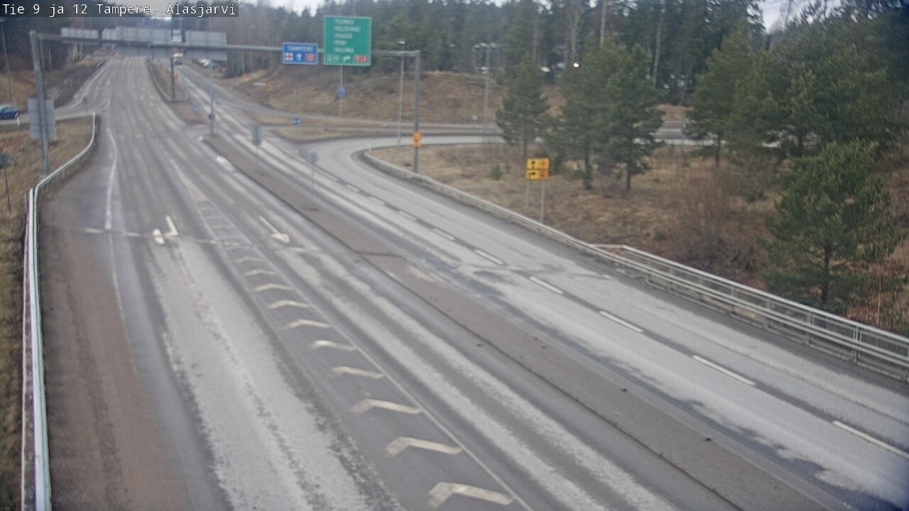 Kelikamerat Kuva Tie 12 Tampere, Alasjärvi, Tampere, Pirkanmaa