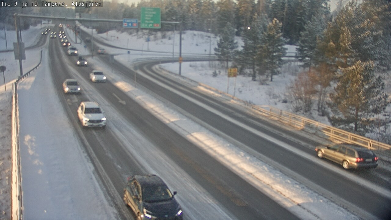 Kelikamerat Kuva Tie 12 Tampere, Alasjärvi, Tampere, Pirkanmaa