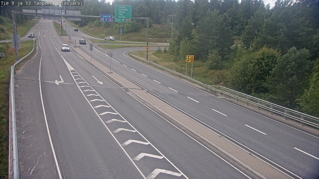 Kelikamerat Kuva Tie 12 Tampere, Alasjärvi, Tampere, Pirkanmaa