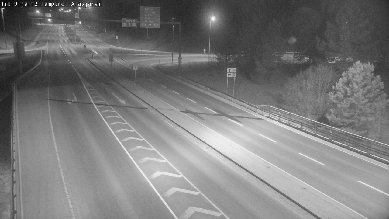 Kelikamerat Kuva Tie 12 Tampere, Alasjärvi, Tampere, Pirkanmaa