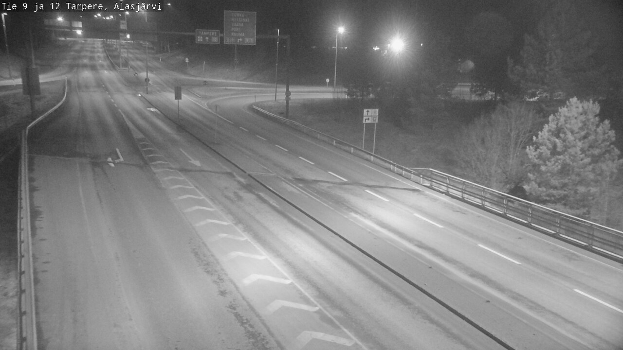 Kelikamerat Kuva Tie 12 Tampere, Alasjärvi, Tampere, Pirkanmaa