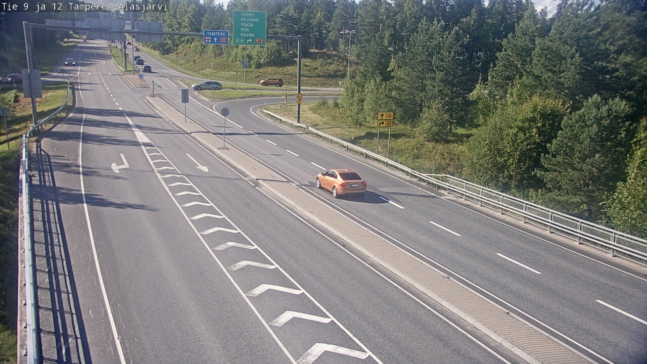 Kelikamerat Kuva Tie 12 Tampere, Alasjärvi, Tampere, Pirkanmaa